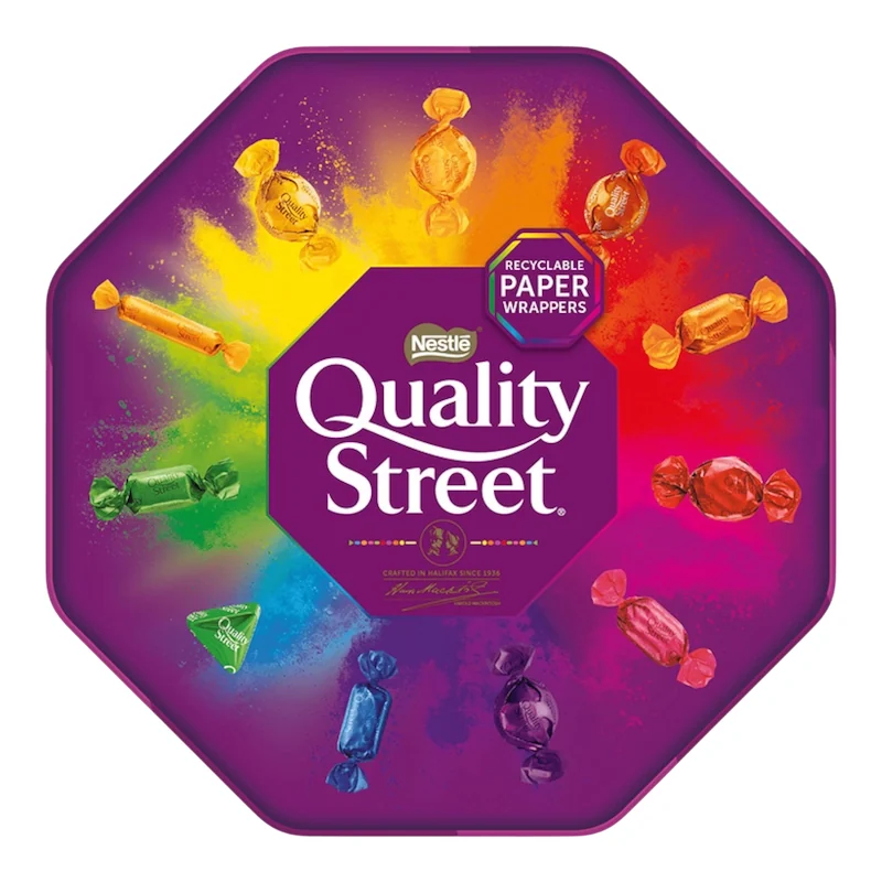 Nestlé – Quality Street Chocolate Tub 550 G
