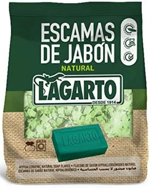 Lagarto – Flocons de Savon Vert Lagarto – 400g