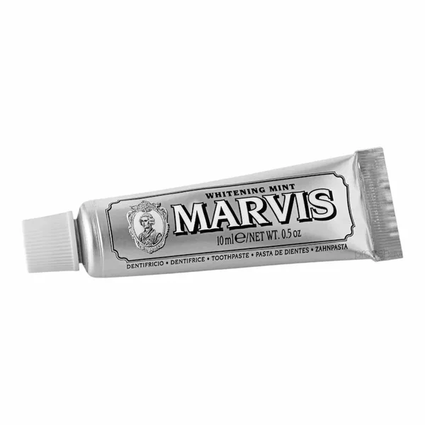 Marvis Whitening Mint Dentifrice 10 ml – Blancheur Intense & Fraicheur Mentholee