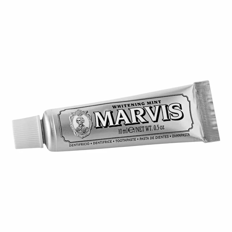 Marvis Whitening Mint Dentifrice 10 ml – Blancheur Intense & Fraicheur Mentholee