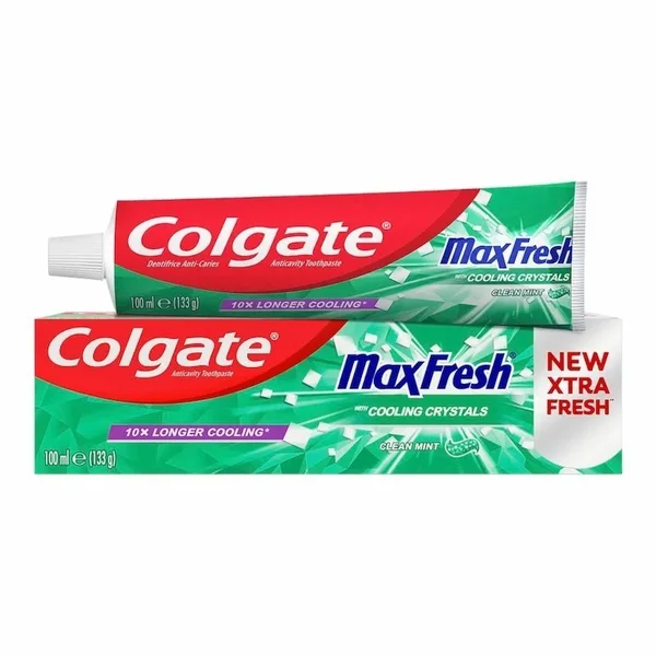 Colgate Max Fresh Clean Mint Dentifrice 100ml – Nettoyage & Fraîcheur