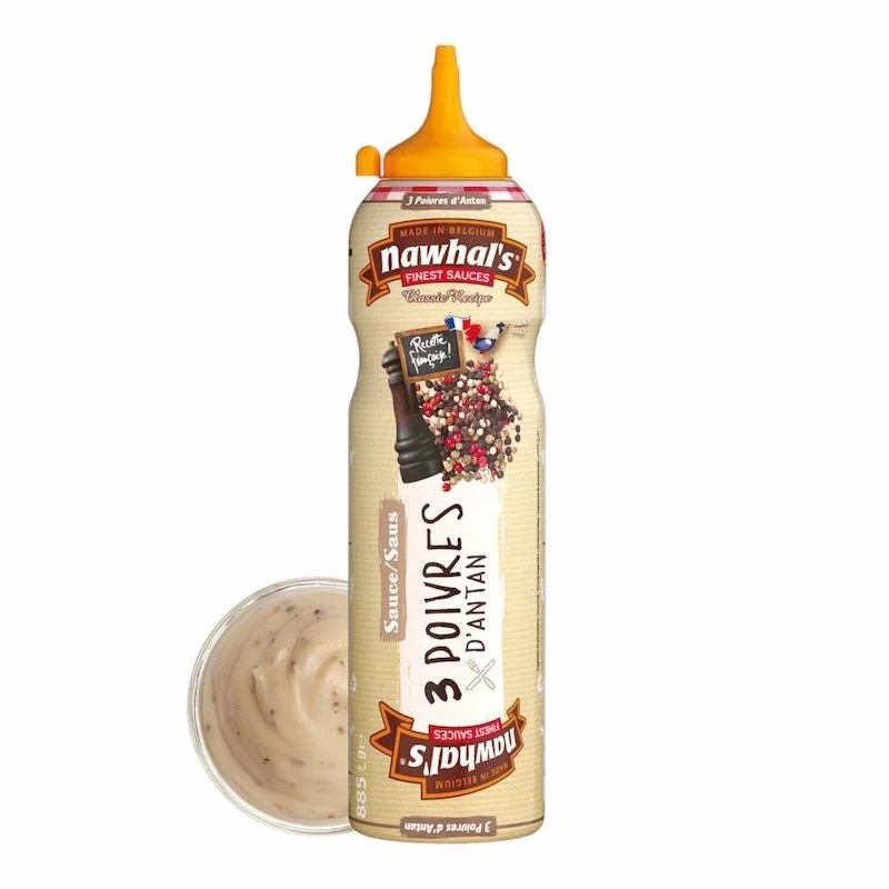 Nawhal's – Nawhals Sauce 3 Poivres dAntan 950 ml – Sauce Gourmande aux Trois Poivres