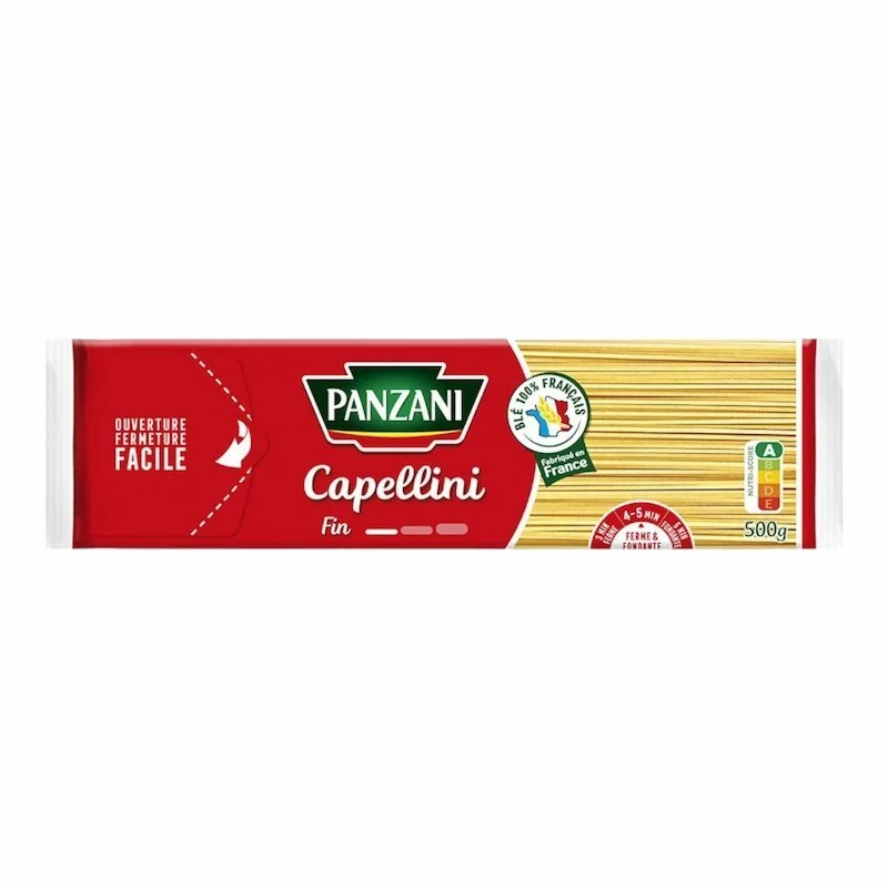 Panzani – Spaghetti fine Capellini N°1 Panzani – 500 g — vue 2