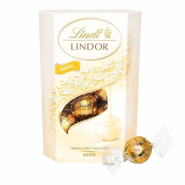 Lindt LINDOR Chocolat Blanc – 200 g