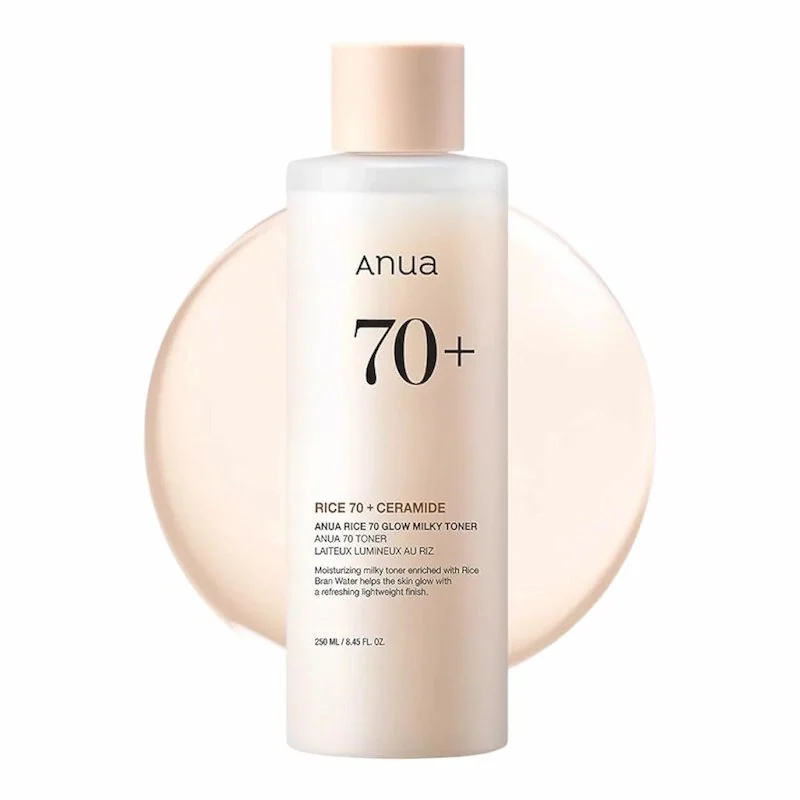 Anua Rice 70 Glow Milky Toner 250ml