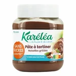 Karelea Pate à Tartiner Chocolat Noisette Sans Sucres Ajoutes – 400 g