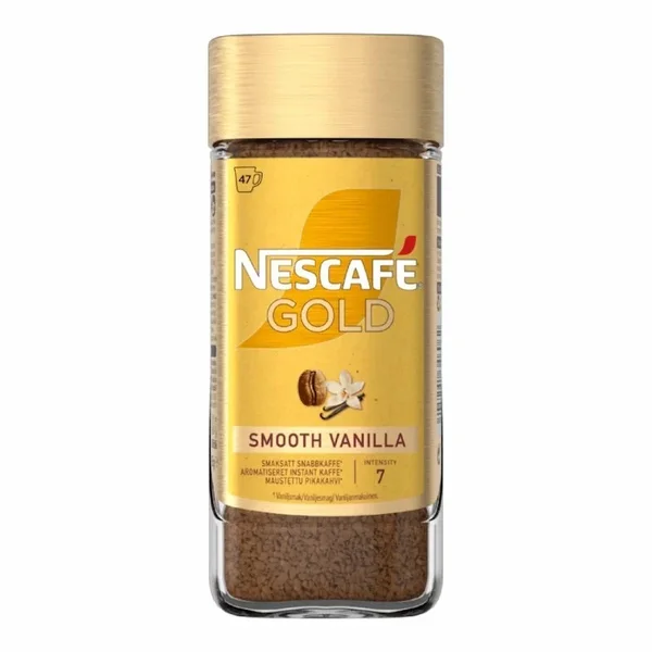 Nescafé Gold Blend Café Instantané Arôme Vanille Intensité 7 – 95g