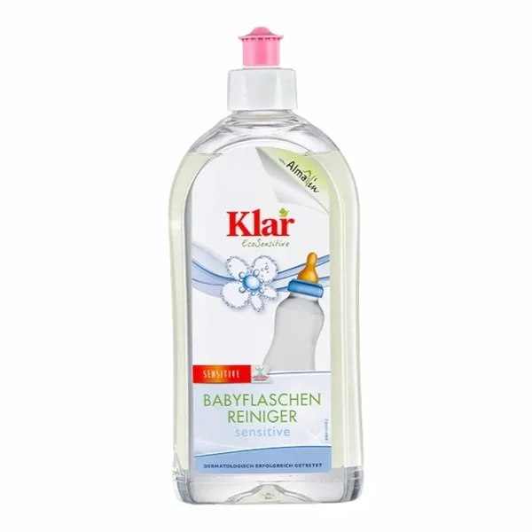 AlmaWin klar Detergent Vaisselle Bebe 500 ml | Liquide Vaisselle Écologique Spécial Biberons