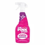 The Pink Stuff Nettoyant Fenetres & Vitres 850 ml | Spray Nettoyant Brillance Sans Traces au Vinaigre de Rose
