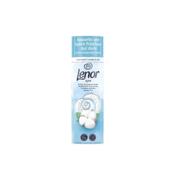 Lenor Light Fraicheur de Coton 155g – Perles de Parfum pour Linge