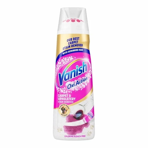 Vanish Oxi Action Carpet Stain Remover – Serum pour Tapis avec Brosse 195 ml