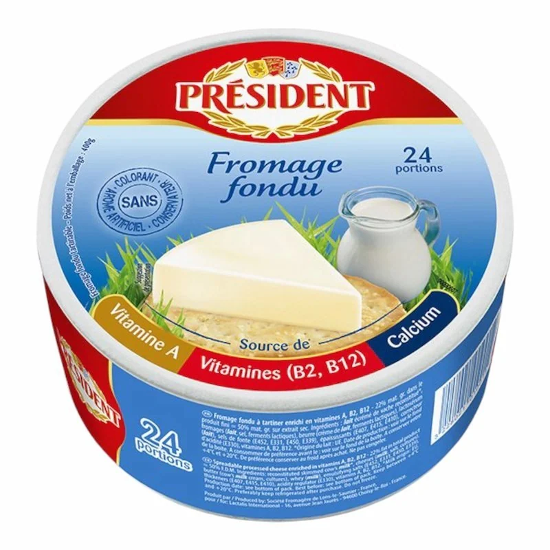 Président – Fromage Fondu Président – 24 Portions