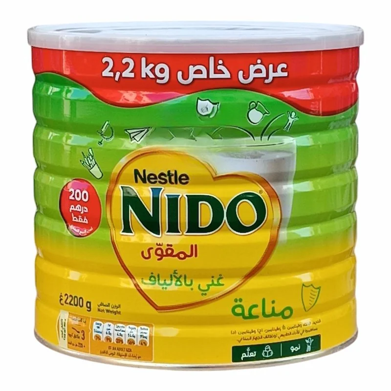 Nestlé – Lait en Poudre Nido 2200g