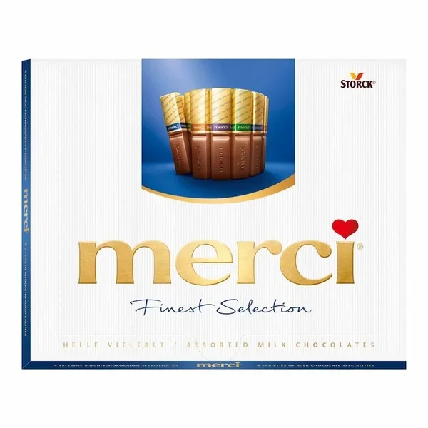Merci Finest Selection Assorted Chocolate au Lait 250 g