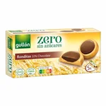 Gullon Ronditas Chocolat Noir Sans Sucre 186g