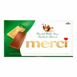 Merci Chocolate Bars Hazelnut Amand 100g