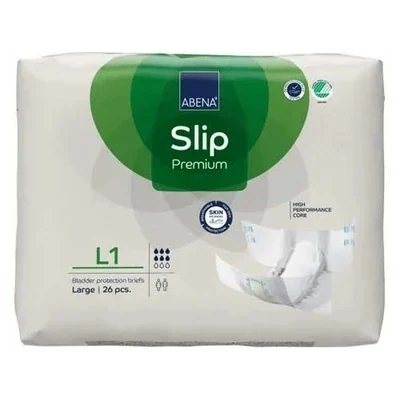 Abena Slip L1 Large 26 pcs – Couches Adultes Incontinence