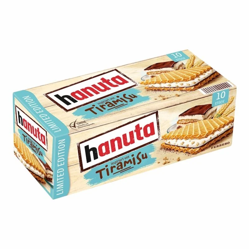 Hanuta Tiramisu Style 220g – 10 Pièces
