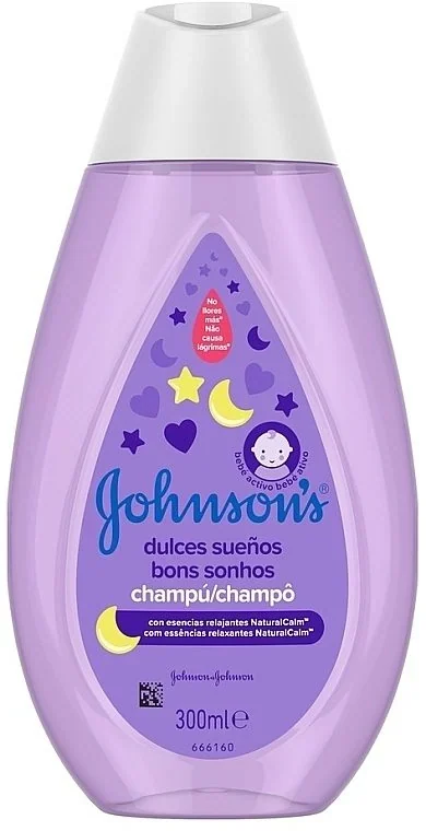 Johnson's – Shampooing Bebe Johnsons Dolci Notti Lavande 300ml – Shampooing Doux
