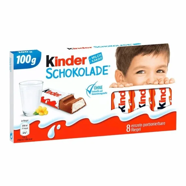 Kinder Chocolate 8 pcs