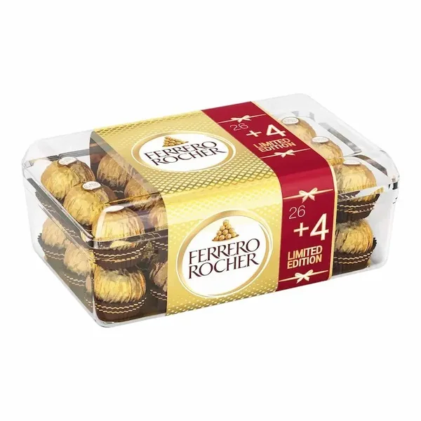 Ferrero Rocher 26e + 4 Gratuit 375G