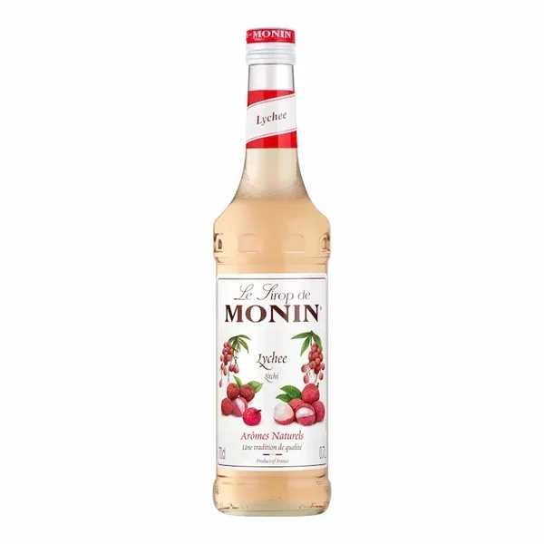 Monin Sirop Litchi – 70 cl Sirop Fruit Exotique