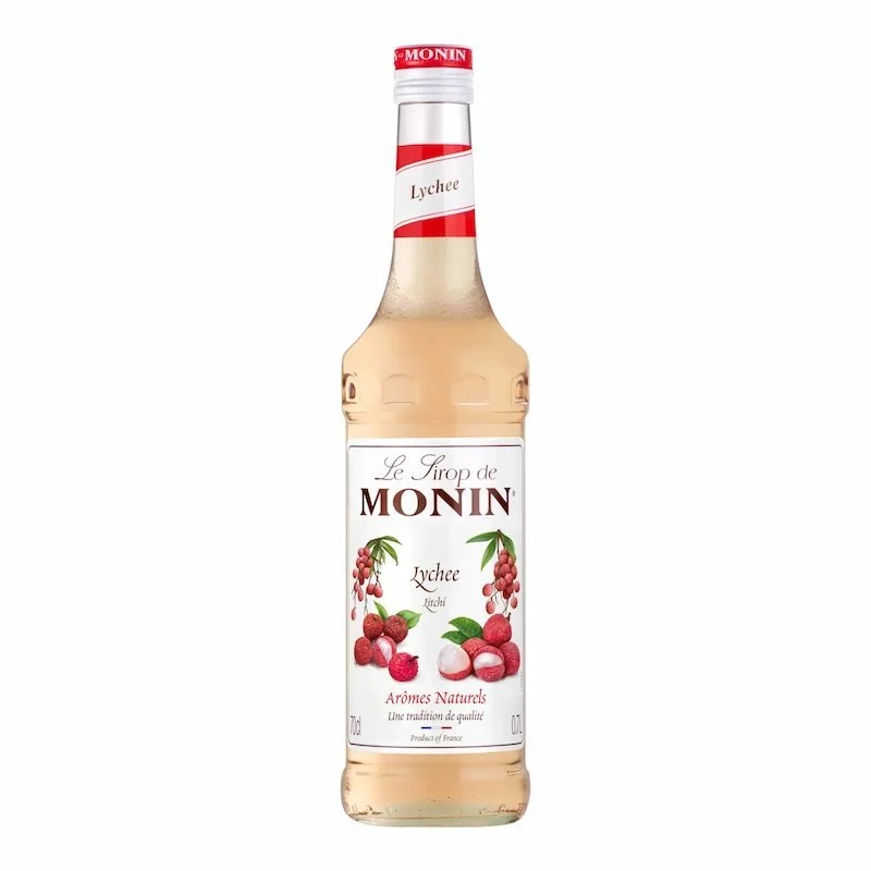 Monin Sirop Litchi – 70 cl Sirop Fruit Exotique