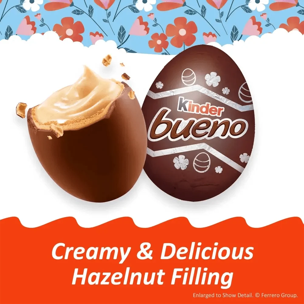 Kinder Bueno Mini Chocolate Christmas Eggs 80g — vue 2