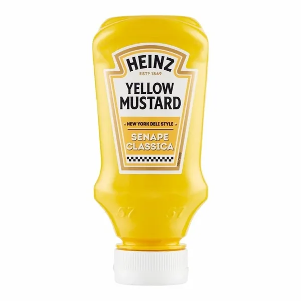 Heinz – Moutarde Heinz Jaune New York Style – 240g