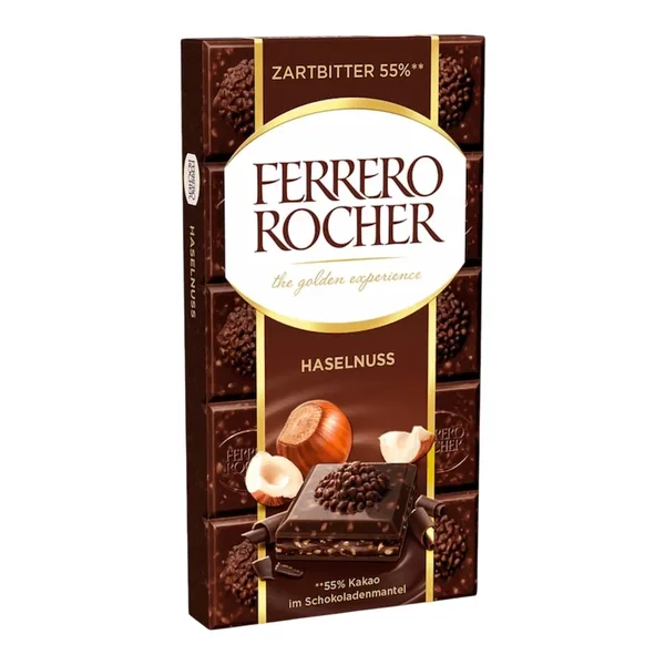 Ferrero Rocher Tablette Noisette 55% Cacao – 90g