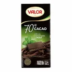 Valor Chocolat Noir 70 % à la Menthe – 100 g