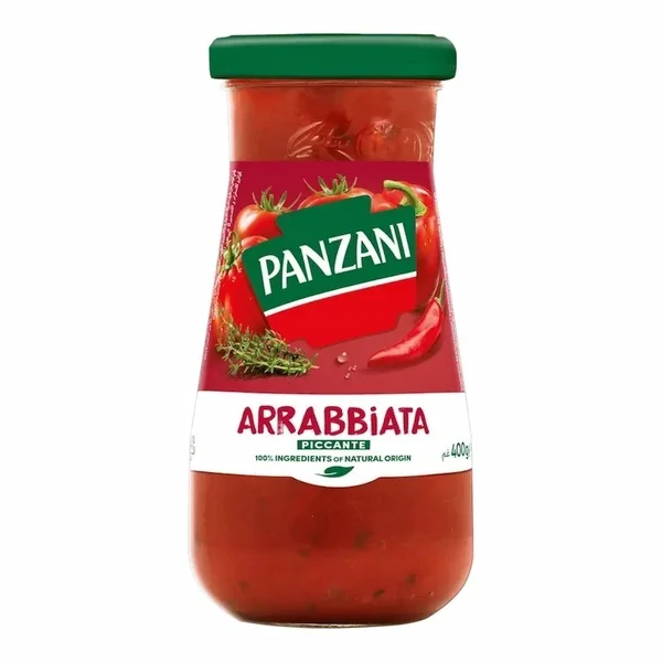 Panzani – Sauce Arrabbiata Panzani 400g – Recette Épicée aux Tomates et Piments