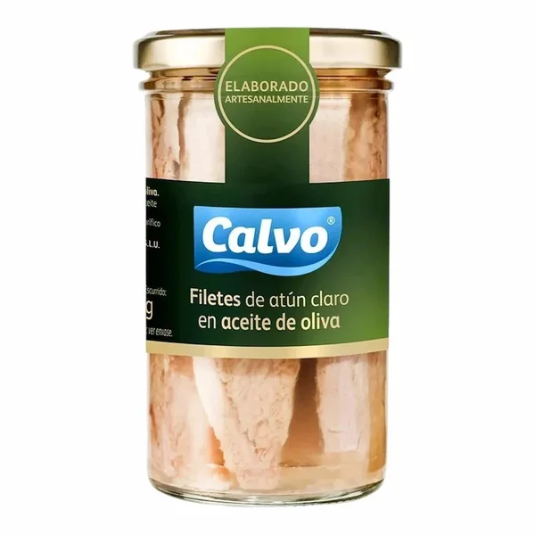 CALVO – Ttún Calvo à l’Huile d’Olive en Bocal de 250 g