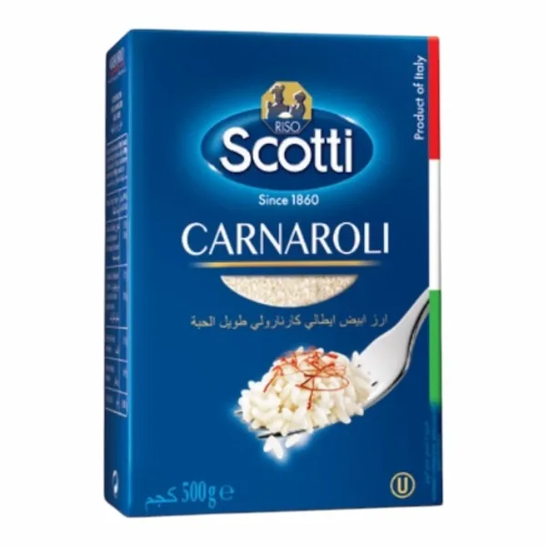 Scotti – Riz pour Risotto Carnaroli 500 g – Scotti