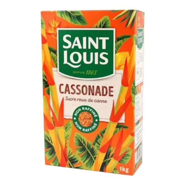 Saint louis – Sucre Roux Cassonade Saint Louis 1kg