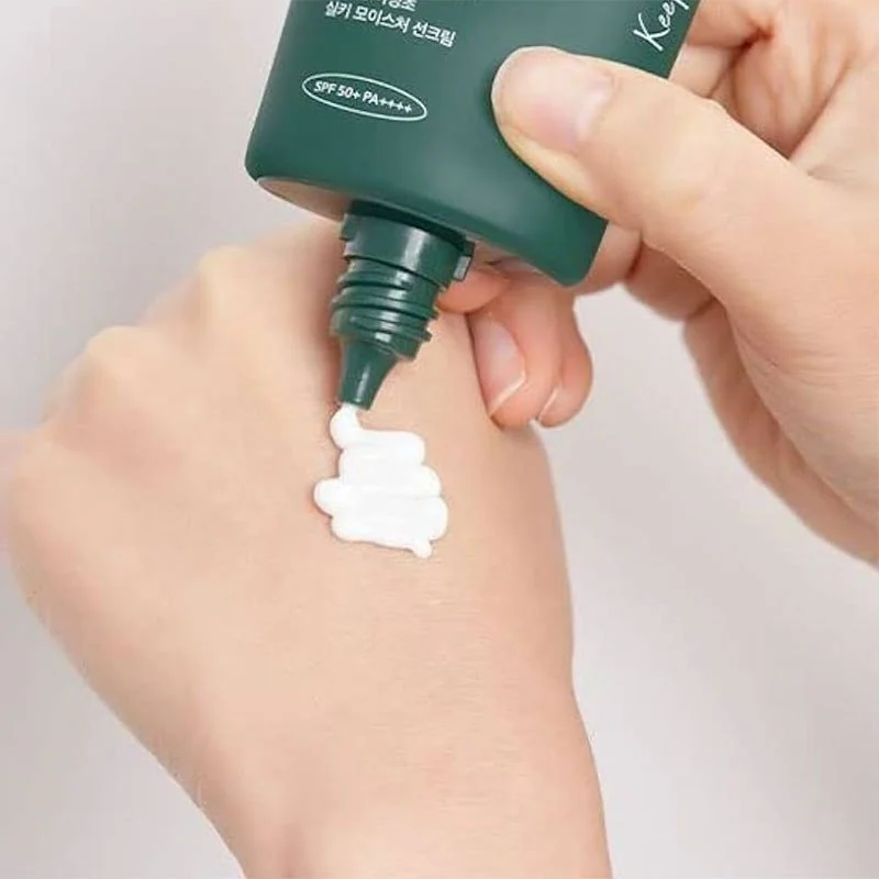ANUA Creme Solaire Heartleaf Silky Moisture SPF 50+ PA++++ – 50 ml — vue 3
