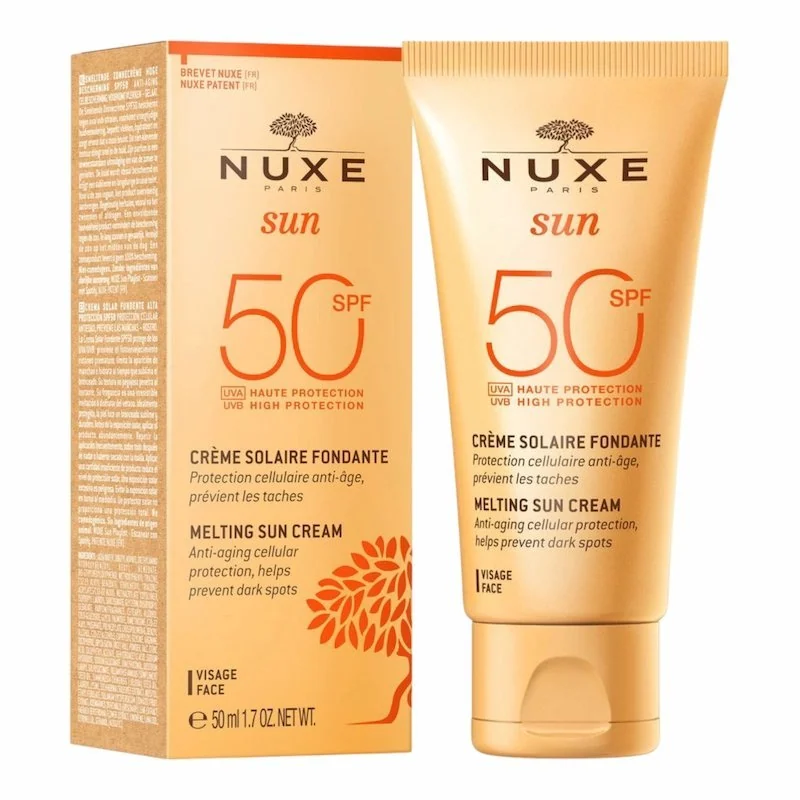 Nuxe Sun Creme Fondante SPF50 – Protection Solaire Haute Performance 50ml