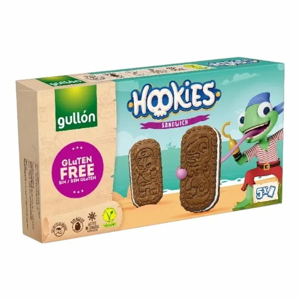 Gullon Hookies Sandwich Sans Gluten 5 pcs 225g