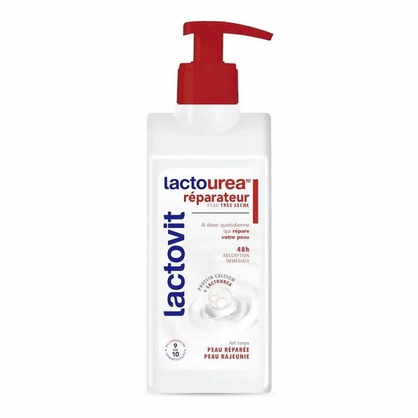 Lactovit Lotion pour le corps Peaux Sèches à Très Sèches – 400 ml