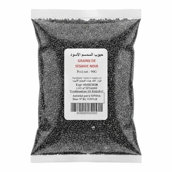 Graines de Sesame Noir – 50g