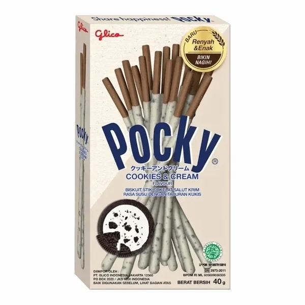 Pocky Cookies & Cream – 40g