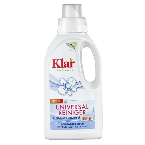 Klar Eco Sensitive Universal Cleaner 500ml – Nettoyage Hygienique & Vegan