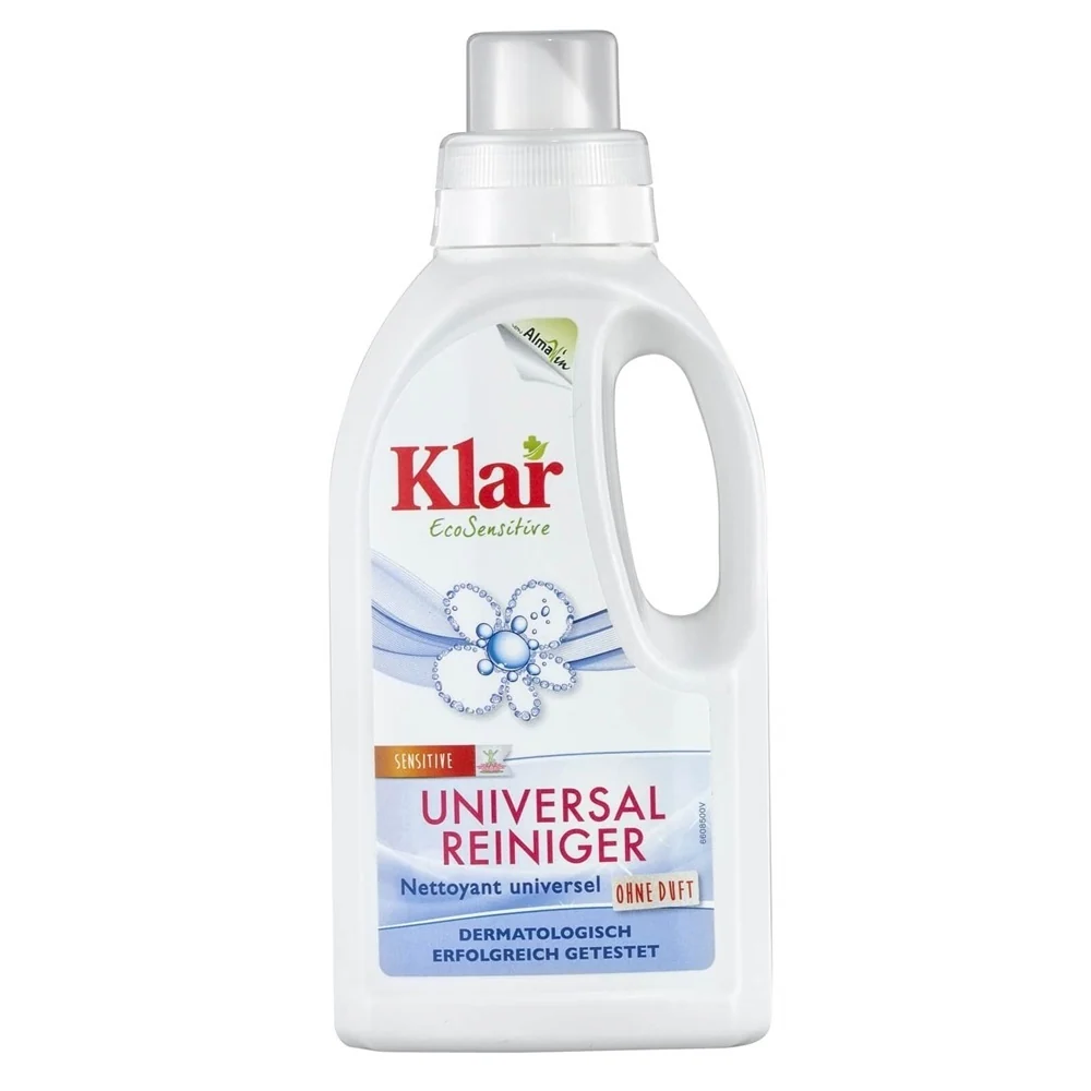 Klar Eco Sensitive Universal Cleaner 500ml – Nettoyage Hygienique & Vegan