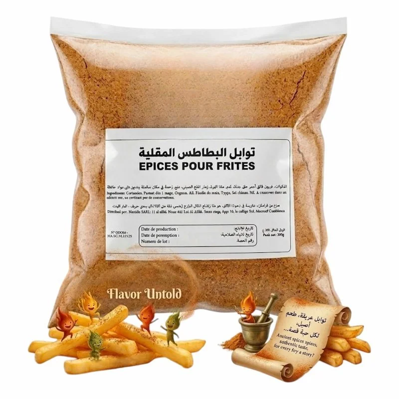 Nawhal's – Nawhals Epices pour Frites 200 g | Melange dEpices Savoureux pour Pommes de Terre