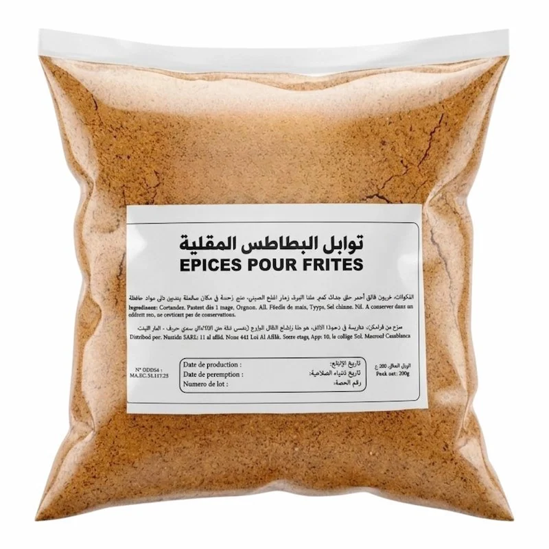 Nawhal's – Nawhals Epices pour Frites 200 g | Melange dEpices Savoureux pour Pommes de Terre — vue 2