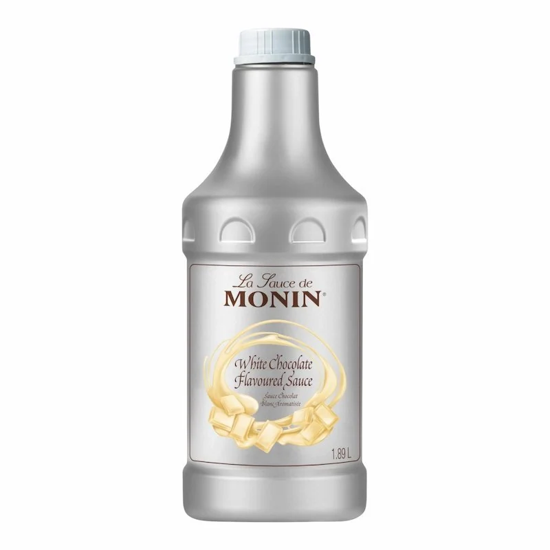Monin Sauce Chocolat Blanc – 1.89L – Onctueuse et Gourmande — vue 2