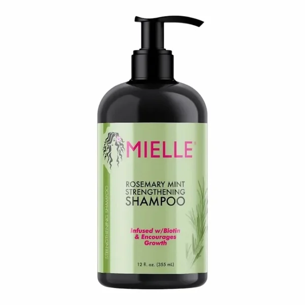 Mielle Rosemary Mint Strengthening Shampoo – 355 mL – Shampooing Fortifiant au Romarin & Menthe