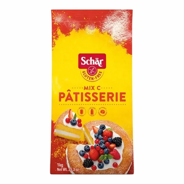 Schar Mix C Farine sans Gluten pour Pâtisserie 1Kg
