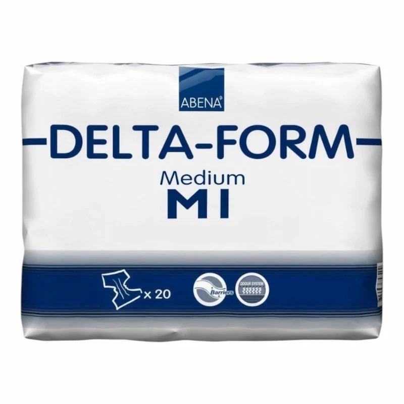 ABENA Delta Form Medium M1 – 20 Pièces | Protection Urinaire Confort & Discrétion