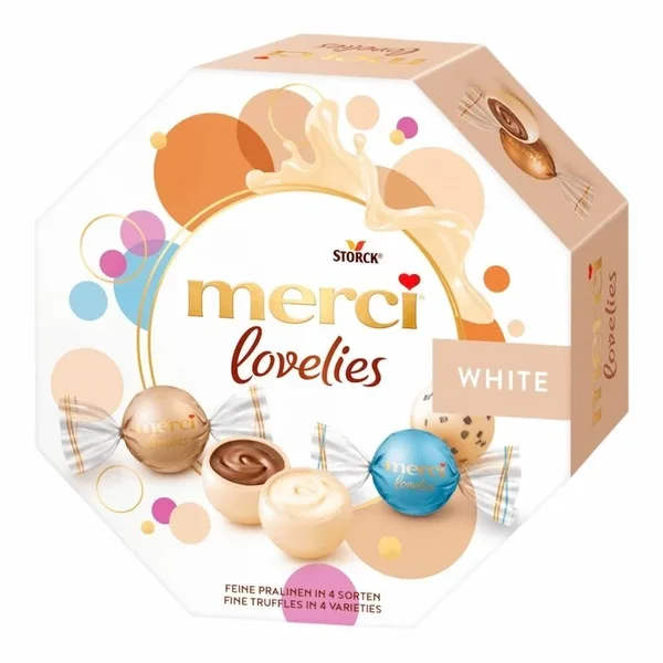 Merci Lovelies White 185g